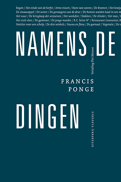 Namens de dingen